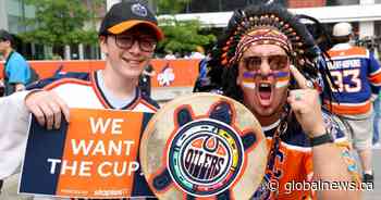 ‘We want the cup’: Fans pack plaza as Edmonton Oilers force winner-take-all Stanley Cup final
