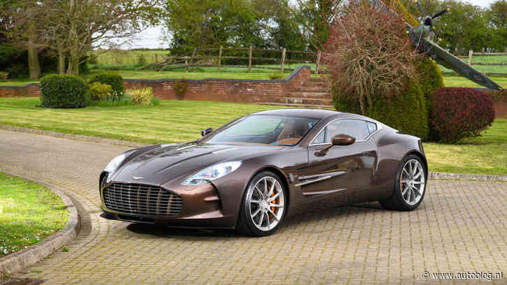 Deze fabrieksnieuwe One-77 wordt geveild in België