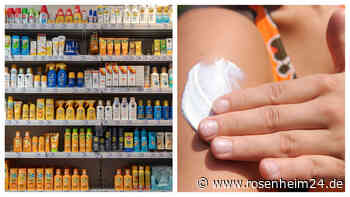 Sechsmal „mangelhaft” - Einige Sonnencremes schmieren ab