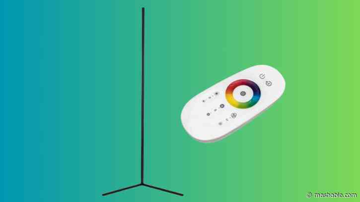 Match any vibe with this minimalist LED corner lamp for 53% off