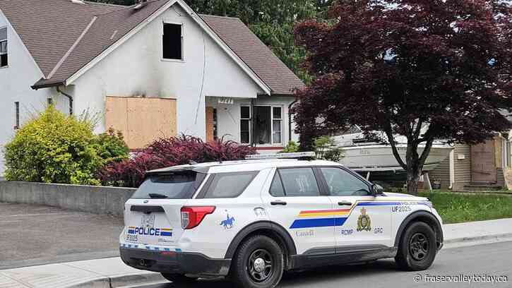 Chilliwack RCMP investigating fire at abandoned house on Williams Street late Friday night