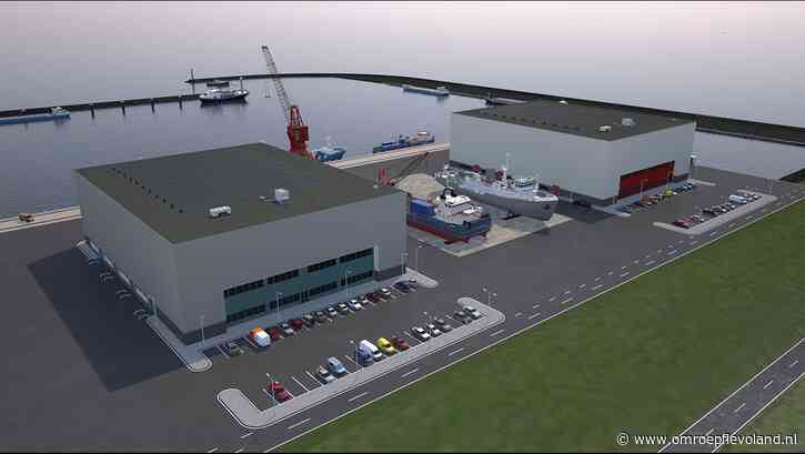 Urk - Van grazende schapen naar hameren op scheepscasco's: aanbesteding nieuwe haven bijna van start