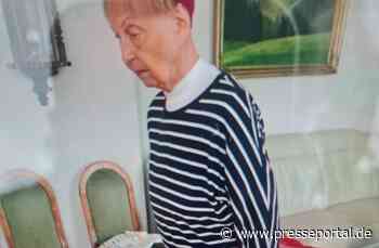 LPI-EF: Öffentlichkeitsfahndung nach vermisster 79-Jähriger