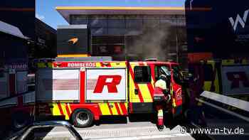 Reifen-Boss als Ersthelfer: Feuerwehr muss im Formel-1-Fahrerlager anrücken