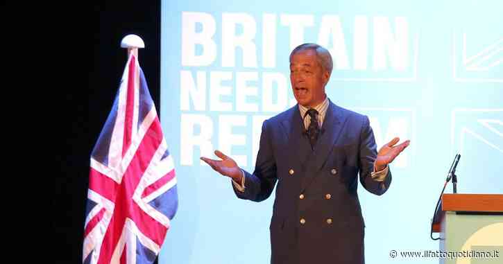 La sparata di Farage: “l’Occidente ha provocato la guerra in Ucraina, ammiro Putin”. Sunak: “False e pericolose tesi”