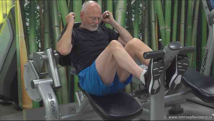 Emmeloord - 'Krasse Knar' Egbert de Vos sport om niet te verpieteren