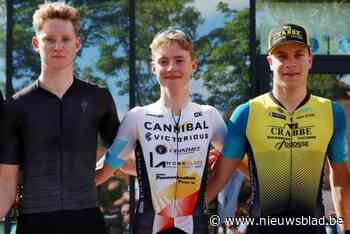 Junior Mathis De Waele soleert in Zwevegem