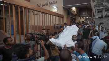 Im Libanon Terrorist getötet?: Israel prüft Beschuss mit Dutzenden Toten bei Rafah