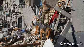 Drei Tote in Charkiw: Selenskyj: Schutz vor russischen Bomben ist möglich