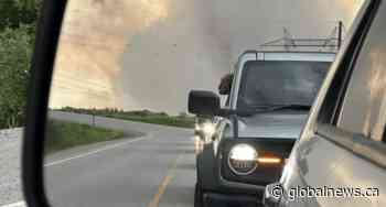Waterbombers from Quebec and Ontario help Labrador fight wildfire, no rain expected for days
