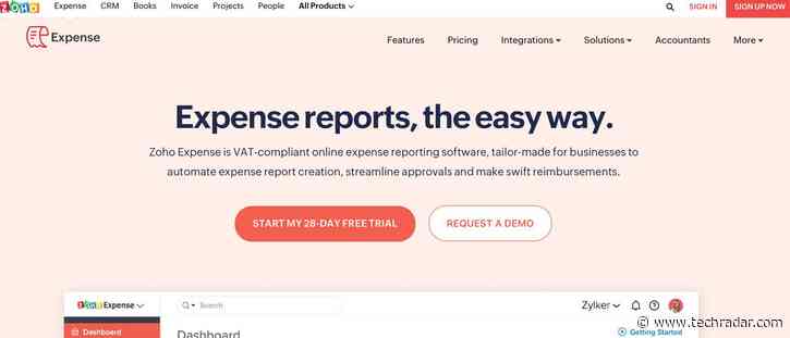 Zoho Expense budget manager review