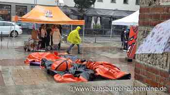 Neu-Ulm spielt: Der Platzregen sorgt für ein schnelles und feuchtes Ende