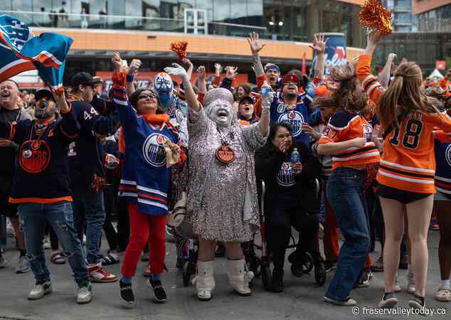 Sporting sequins and silver, Mama Stanley becomes an Edmonton celebrity for playoffs