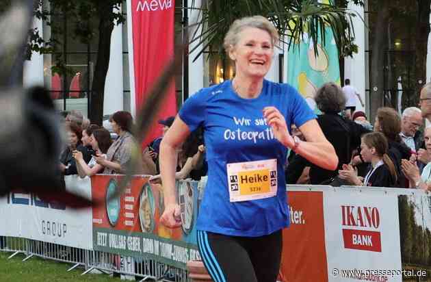City Marathon Wiesbaden: Hochsprung-Olympiasiegerin Heike Henkel fightet mit großem VOD-Team für Osteopathie-Berufsgesetz