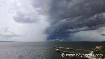 Storms start a little earlier today