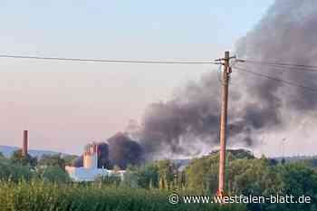 Feuerwehr eilt zu Brand in Steinheim