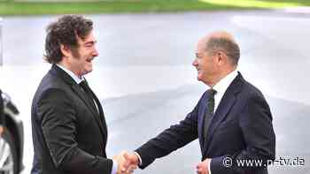 Aber bitte sozial verträglich: Scholz redet Radikalreformer Milei ins Gewissen