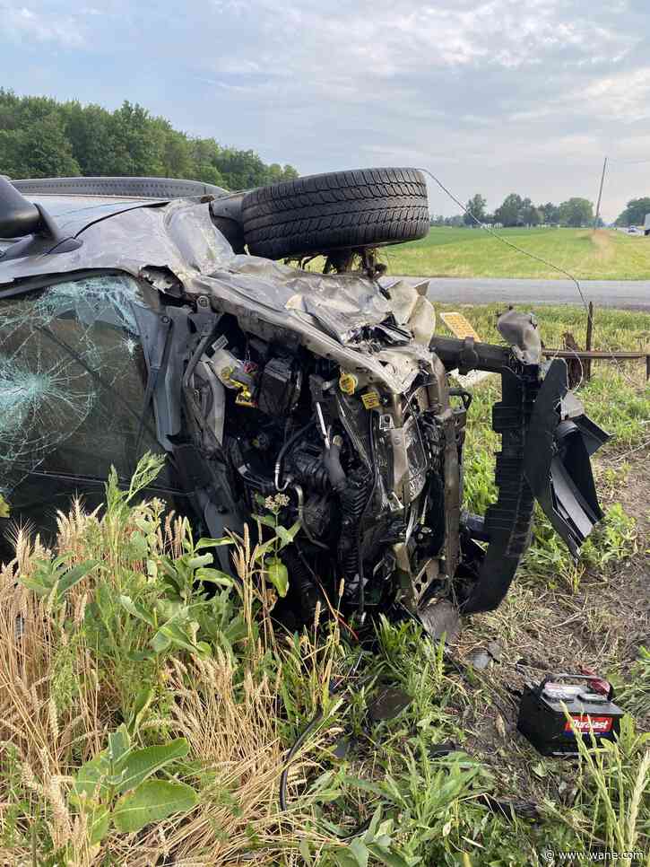 Crash with downed wires close intersection and injures 2 in DeKalb County
