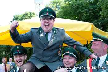 Frederic Wessel regiert die Schützen in Alfen