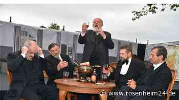 „Heinz Rühmann“ in Raubling: So war die Freiluft-Premiere der „Kleinen Bühne“