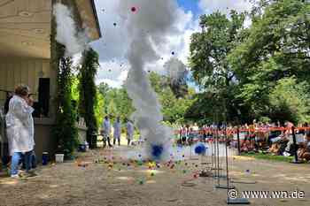 Spektakuläre Chemie-Show im Schlossgarten