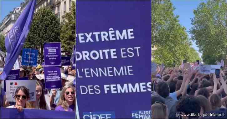 “L’estrema destra è il nemico delle donne”. Associazioni femministe in corteo in tutta la Francia contro il partito di Marine Le Pen