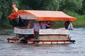 Senioren-Quintett begibt sich auf seine letzte Floßfahrt