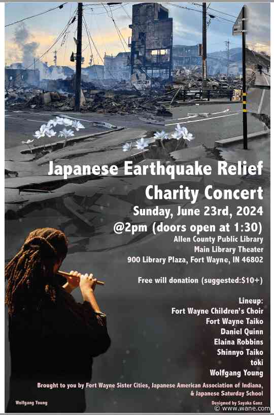 Allen County Public Library hosts charity concert for Japanese earthquake victims