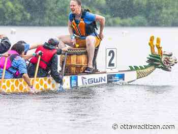 PHOTOS: Ottawa Paddlers brave a hot and rainy Dragonboat Fest