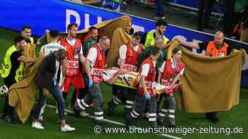 Schock bei EM: Ungarn-Star nach Zusammenprall bewusstlos