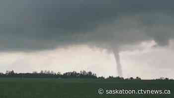 Tornado watch issued for Saskatoon, with potential for large hail and torrential downpours