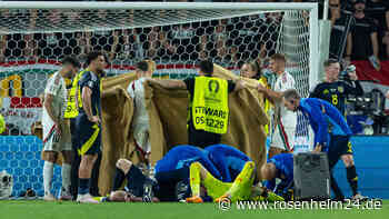 Verletzungsschock überschattet Last-Minute-Finish: Ungarn schießt Schottland aus der EM