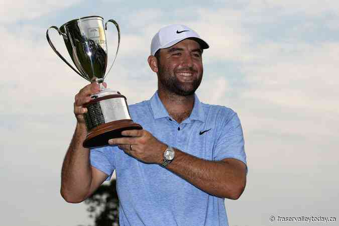 Scheffler outlasts protest on 18th green, Tom Kim to win Travelers for 6th victory of year