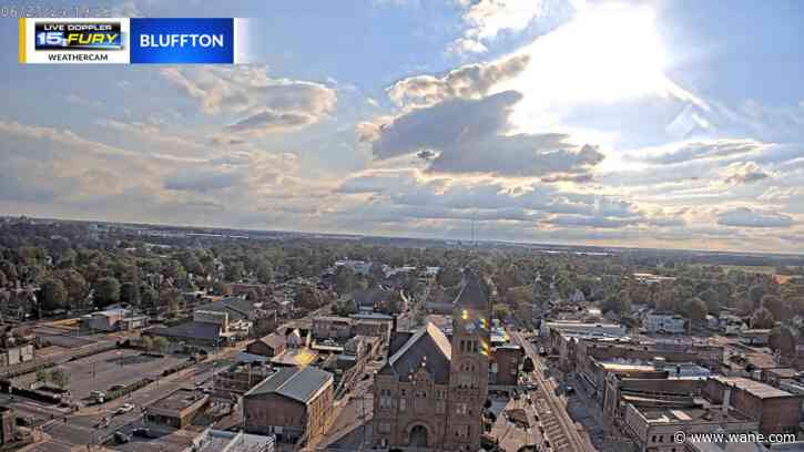 Quiet and cooler Sunday night ahead