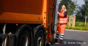 Yvonne Pedd ist eine der ersten Müllwerkerinnen bei Aha in Hannover