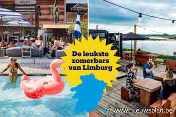 OVERZICHT. Naast de wijnranken of met zicht op het doorkijkkerkje: in deze zomerbars in Limburg kan je terecht