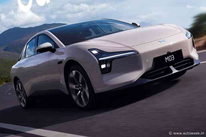 Xpeng M03: nieuwe elektrische sedan blijkt de allergladste