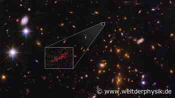 Sternhaufen in früher Galaxie