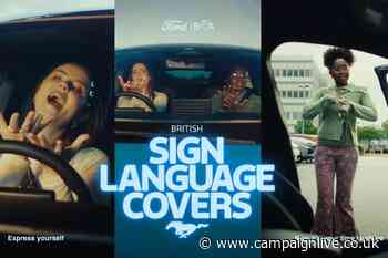 Ford promotes hands-free tech using British Sign Language song cover