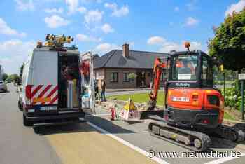 Grote Heerweg even afgesloten door gaslek bij werken
