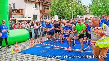 Mittsommerlauf Nagold: Auch     Landrat und   OB  gehen auf die Strecke