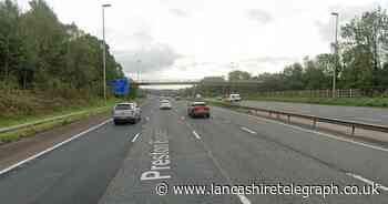 Person suffered 'minor injury' in M6 crash near Preston