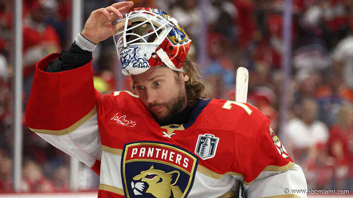 Bobrovsky's growth needs one strong chapter for a Stanley Cup win with Panthers