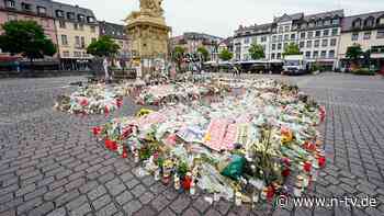 Polizist getötet: Haftbefehl gegen Messerangreifer von Mannheim eröffnet