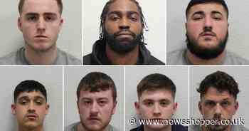 Thugs who killed Kai McGinley on Erith street pictured