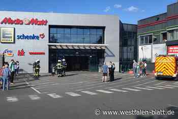 Feueralarm: Mediamarkt in Bielefeld evakuiert