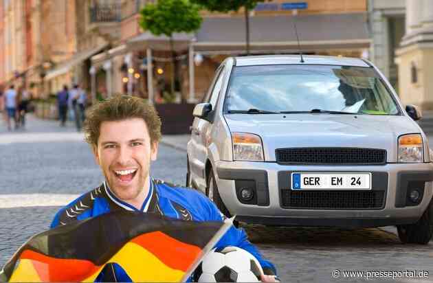 Die EM kommt im Straßenverkehr an - KennzeichenStar.de verzeichnet starke Nachfrage nach "EM 24" Wunschkennzeichen