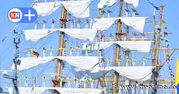 Emotionaler Abschied des Segelschulschiffes „Gloria“ von Kiel 