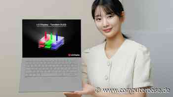 Heller, haltbarer, sparsamer: LG fertigt Tandem-OLED-Displays für Notebooks in Serie