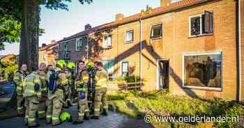 Felle brand in woning; huis is lange tijd onbewoonbaar